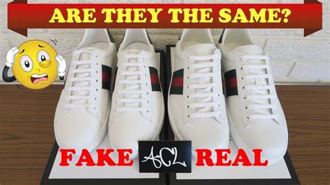 tenis gucci fake vs original